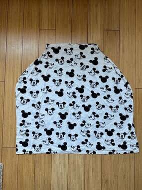 Milk Snob Disney Mickey Mouse Sketch Multi-Use Car Seat and Nursing Cover